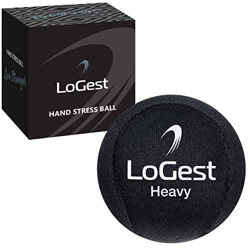 Logest Hand Stress Ball - Stress Reliever and Hand Exercise Ball - Stress Balls for Adults to Strengthen Grip Reduce Carpal Tunnel Pain Anxiety Finger Hand