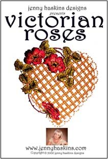 Victorian Roses Machine Embroidery Software by Jenny Haskins Designs
