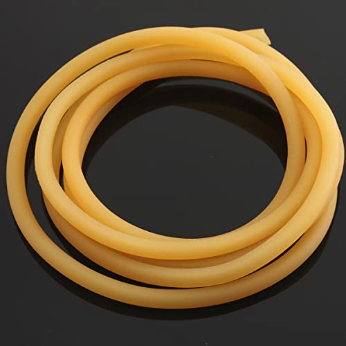JoyTube Natural Latex Rubber Tubing, 1/4' ID x 3/8' OD 3.3 Feet Surgical Tubing for Home Hospital Laboratory Speargun Band Slingshot Catapult Hose Tube