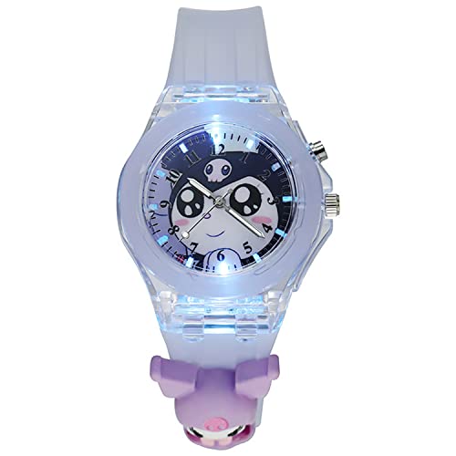 Cute Watch Women Girls Wrist Watches Band Learning Time Watch Anime Gifts Merch (ku-Wristwatch)