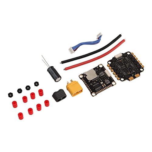 F4 V3S Plus Controller, Anti Jamming Quick Response 45A Electronic Speed Controller Great Heat Dissipation for RC Airplane