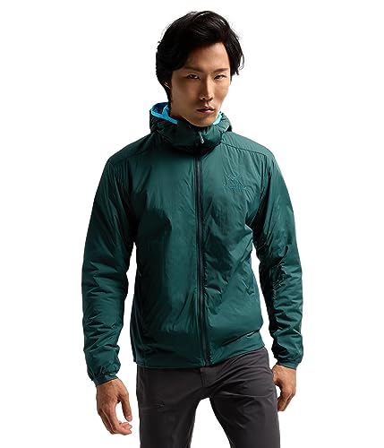 Arc'teryx Atom Hoody for Men, Redesign | Lightweight, Insulated, Packable Jacket - Light Jackets for Men's Hiking, Trekking, Ice Climbing Gear, Alpine Climbing, Fall Winter | Pytheas, Large