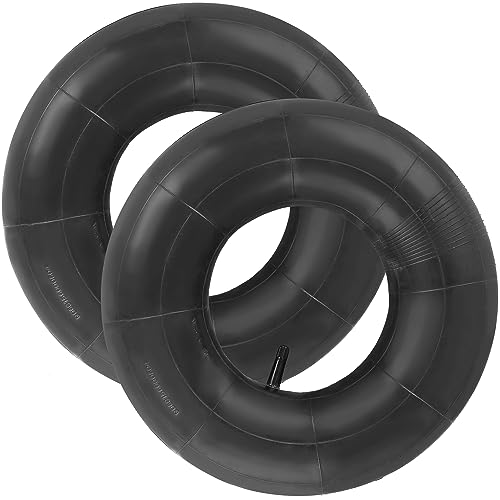 LotFancy 15x6.00-6 Inner Tube for Lawn Mower, Snow Blower, Riding Mowers, ATVs, Go-Karts, Golf Carts - Heavy-Duty Replacement Inner Tube with TR-13 Straight Stem Valve, Pack of 2