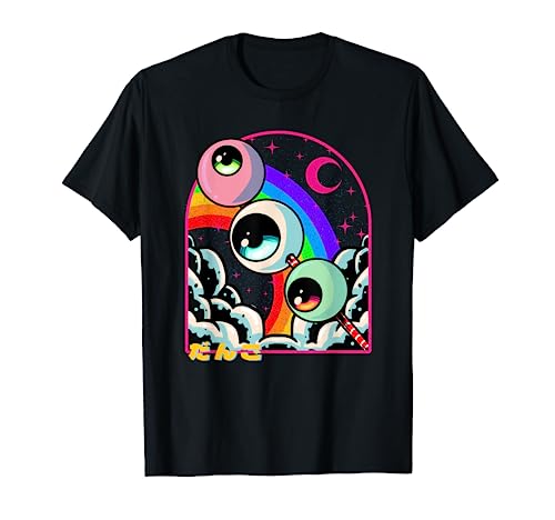 Weirdcore Dango Eyeball Japanese Food Otaku Weeb Anime Lover T-Shirt
