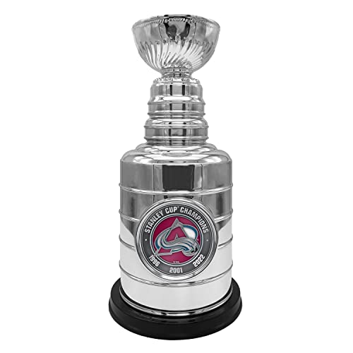 The Sports Vault NHL Colorado Avalanche 2022 Stanley Cup Champions 8-inch Trophy Replica, Silver, One Size