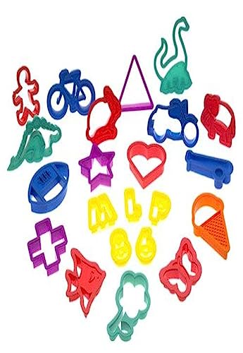 Roshco 100-Piece Plastic Cookie Cutter Set