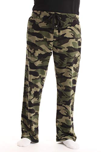 #followme Polar Fleece Pajama Pants for Men Sleepwear PJs 45902-CAMOGRN-M