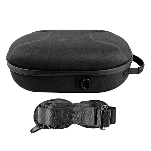 sikiwind Carrying Bag Case for Meta Quest 3, EVA Travel Carrying Case Adjustable Shoulder Strap Shockproof Anti-Scratch Waterproof Hard Shell Case for Meta Quest 3 VR Headset