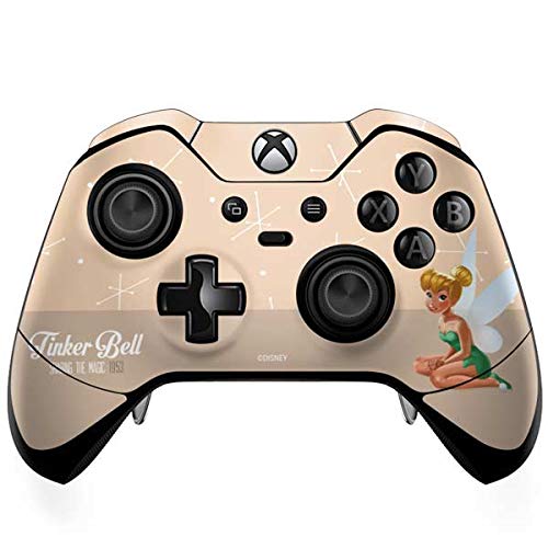 Skinit Decal Gaming Skin Compatible with Xbox One Elite Controller - Officially Licensed Disney Tinker Bell Sharing The Magic Art Design