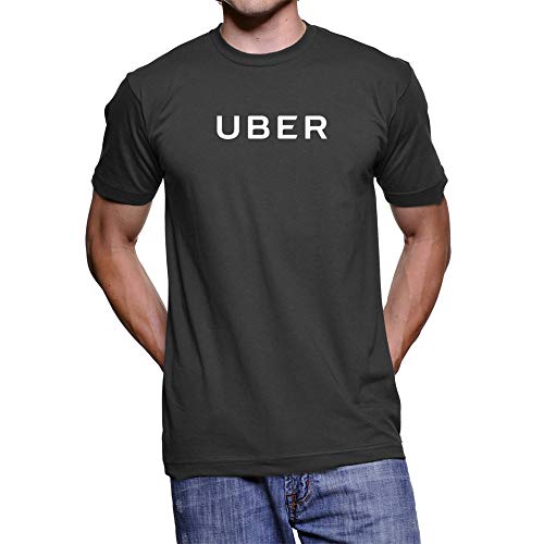 Fashion Personality T-Shirts Series, Unisex Custom T-Shirt for Uber Driver with New UBER Logo (L) Yellow