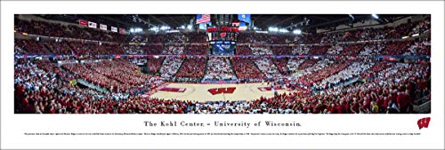 Wisconsin Badger Basketball - Stripe the Arena - Blakeway Panoramas Print