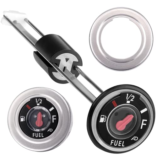 QUICKWOLF ATV Fuel Gauge, Big Bear 400 Fuel Gauge Compatible for Yamaha Big Bear 400(2000-2012) Grizzly 600(1998-2001) Kodiak 400 (1996-1999) Fuel Cap OEM SH-24260-11 4SH-24261-00