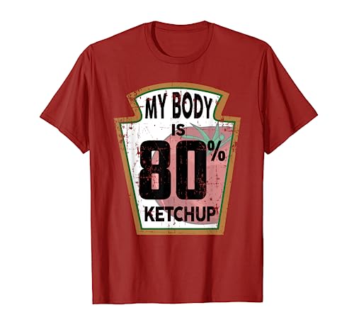 Funny Ketchup Lover Themed Tomato Sauce Foodie Joke Gifts T-Shirt
