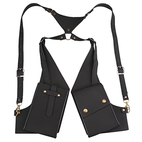 Neween Upgraded Anti-Theft Hidden Underarm Strap Wallet Pocket Holster Phone Shoulder Holster Bag Leisure Double Shoulder Pouch