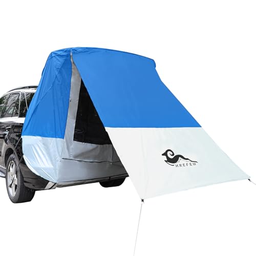 HREFEU SUV Tailgate Tent with Tailgate Accessories Awnings & Shelters, Hatchback Tent,UPF 50++ with Portable Waterproof Storage Bag for Medium to Large Size SUV/Van/MPV/CUV (Large)