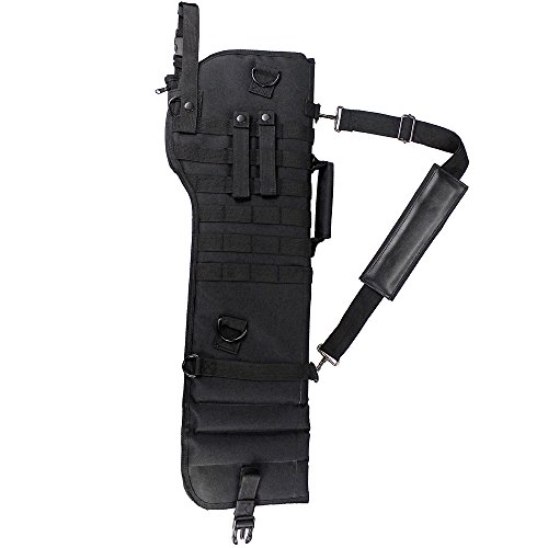 Rifle Long Carry Backpack Tactical Pistol Scabbard MOLLE Rifle Sling Case Bag For Hunting CS Airsoft