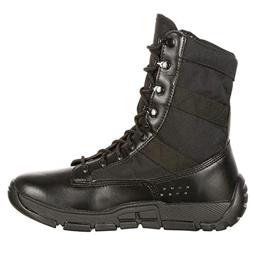 Rocky Men's RY008 Military and Tactical Boot, Black, 10 M US