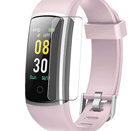 Puccy 3 Pack Screen Protector Film, compatible with YAMAY HR Fitness Tracker SW336 smartwatch Smart Watch TPU Guard （ Not Tempered Glass Protectors ） new version