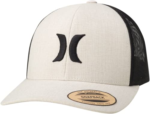 Hurley Men's Cap - Del Mar Snap Back Trucker Hat, Khaki