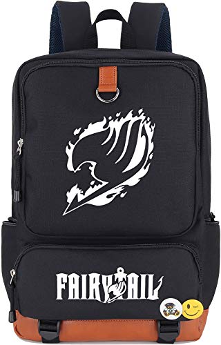 Roffatide Anime Fairy Tail Luminous Backpack Cosplay Laptop Bag College School Bag