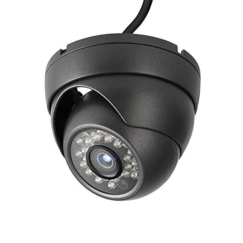 Dericam 1080P@30fps 1920TVL Full HD Dome Security Camera, HDCVI/HDTVI/AHD/960H 4-in-1 Surveillance Camera, IP66 Metal Housing, 24 LEDs/82ft Night Vision, 85°Viewing Angle, AC2MD2, Black