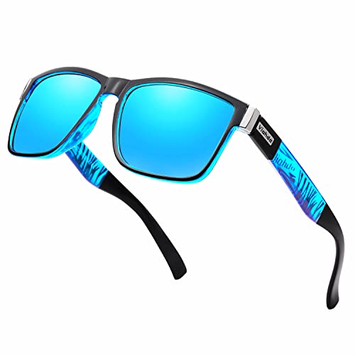 VIAHDA Polarized Sports Sunglasses for Man Cycling Running Fishing Golf Sun glasses Women HD6009