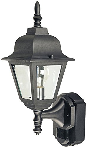 HEATHCO CANADA ULC HZ-4191-BK 180 DEGREE MOTION LIGHT IN BLACK