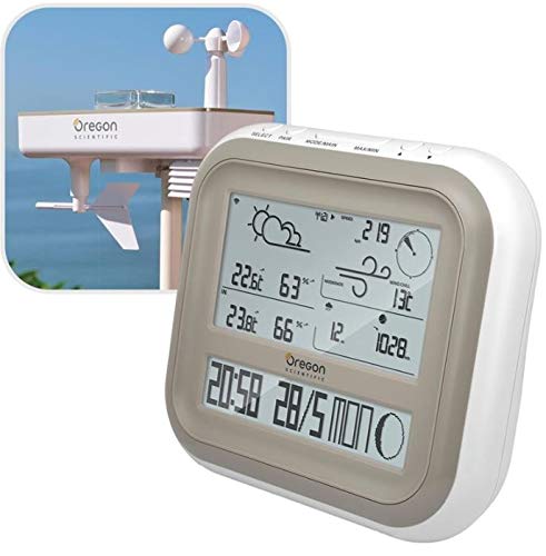 Oregon Scientific WMR500 Professional All-in-One in/Outdoor Weather Station - Monitor Local Indoor & Outdoor Temperature and barometric Pressure