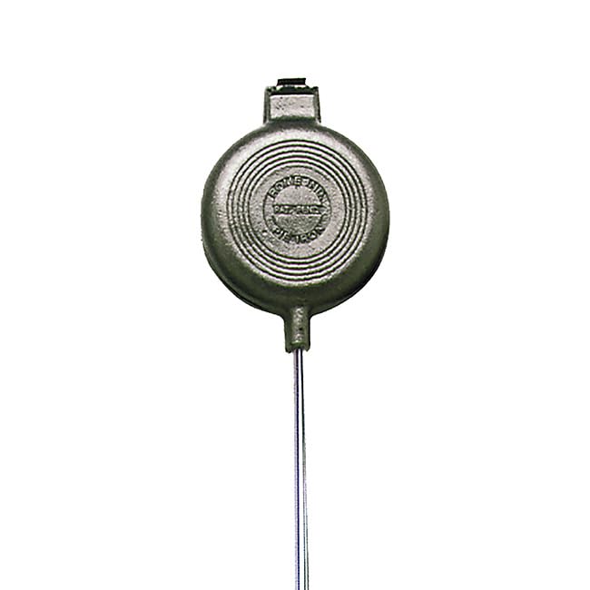 Generic Rome Cast Iron Original Round Pie Iron, Pack of 2, Medium, Black