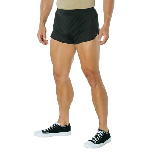 Rothco Ranger P/T (Physical Training) Shorts, L, Black