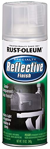Rust-Oleum 214944 Specialty Reflective Spray, Semi Transparent Clear Finish,10oz