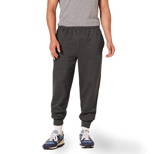 Amazon Essentials Men's Fleece Jogger Pant, Charcoal, XX-Large