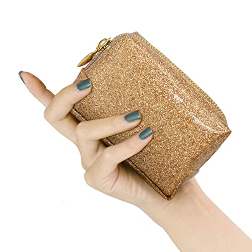 Kitgo Mini First Aid Emergency Clutch Kit Gift for Mother's Day Compact Pouch Party Bag with 27 Essential Items for Mother, Best Firend,Girl,Wife,Nurse-Gold