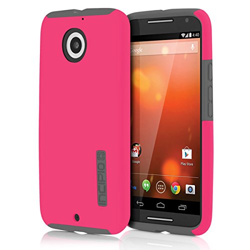 Motorola Moto X (2nd Gen) Case, Incipio [Shock Absorbing] DualPro Case for Motorola Moto X (2nd Gen)-Pink/Gray