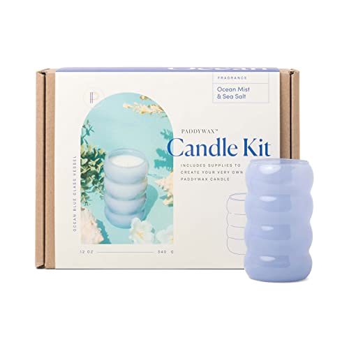 Paddywax Candle Making KIT, 12 OZ -  Ocean Mist & SEA Salt