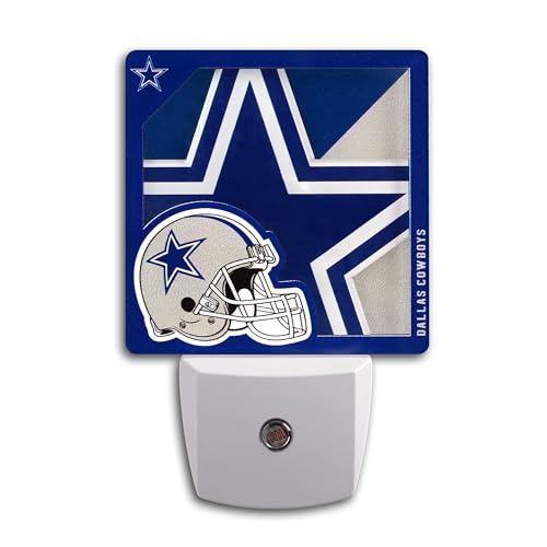 YouTheFan NFL Dallas Cowboys Logo Series Nite Light