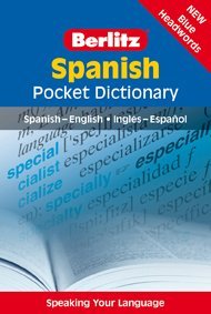 Berlitz 468722 Spanish Pocket Dictionary