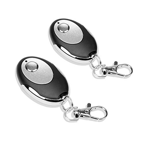 315MHz Purple Learn Button Garage Door Remote Control Keychain Compatible with Sears Craftsman 139.53753 - LiftMaster 370LM 371LM 372LM 373LM - Chamberlain 950D 953D 956D (2 Pack)