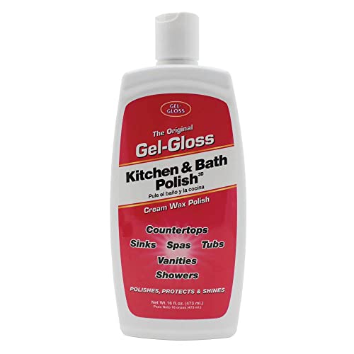 TR Industries GG-1 Gel-Gloss Kitchen and Bath Polish, 16 Fl. Oz