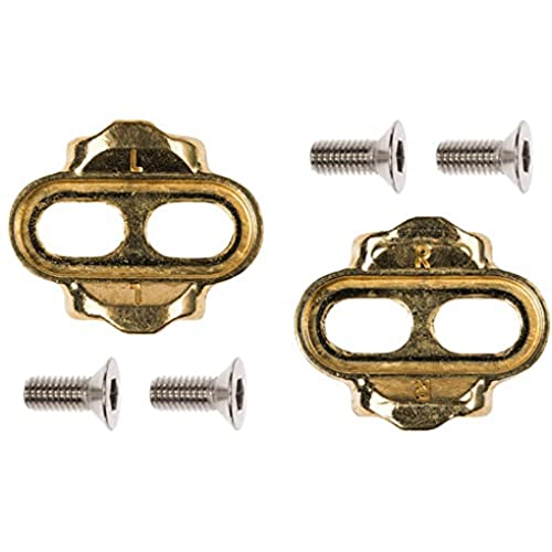 Pedal Cleat Standard Release 6 Degree Float, Gold