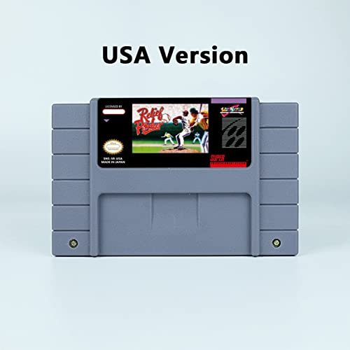 Action Game for Relief Pitcher - USA version Cartridge for SNES Video Game Consoles