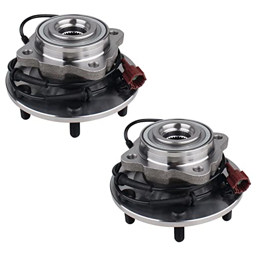 PAROD Pair 541004 Rear Wheel Hub & Bearing Assembly Compatible with 2005-2012 Nissan Armada, 2004 Pathfinder, 2004 Pathfinder Armada, 2004-2010 Infiniti QX56 w/ABS