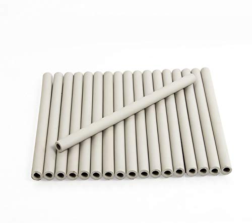Zljiont Replacement Gas Grill Ceramic Radiants, BBQ Grill Ceramic Rods for DCS Heat Plates, for DCS Grill 245398, DCSCT, 9.5' long