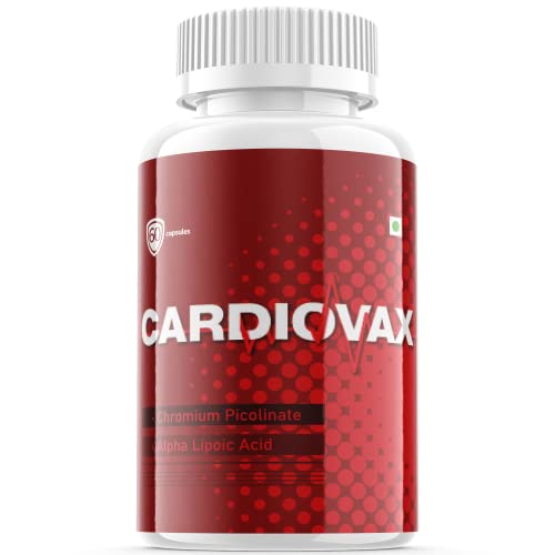 Cardiovax Advanced Formula Supplement Pills - Cardiovax All Natural Support Supplement Capsules - Vegan, Non-GMO (60 Capsules)