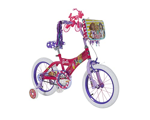 Dynacraft Barbie Sweets 16' Kids Bike - Sweet Design, Sturdy Build, Easy Assembly - Ideal for Young Riders Learning to Ride