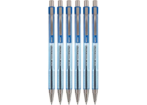 PILOT The Better Ball Point Pen Refillable & Retractable Ballpoint Pens, Medium Point, Blue Ink, 6 PACK