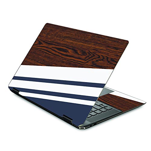 MIGHTY SKINS Skin Compatible with HP Spectre X360 16' (2022) - Wood Formal | Protective, Durable, and Unique Vinyl Decal wrap Cover | Easy to Apply, Remove, and Change Styles | Made in The USA