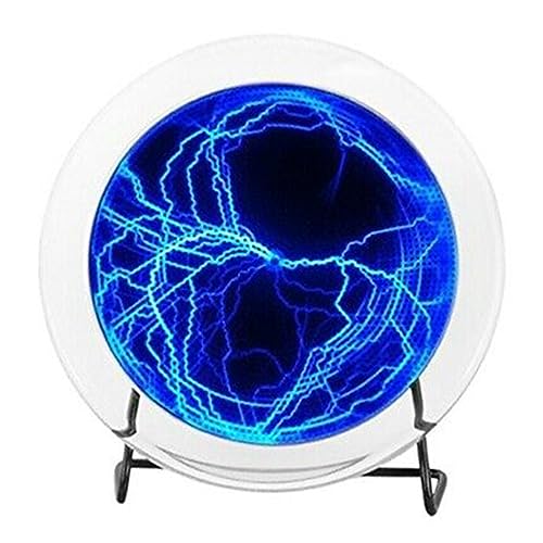 BetterJonny - 6' Plasma Plate Lumin Disk Light Show Party Home Decor Respond to Music or Touch (Blue)