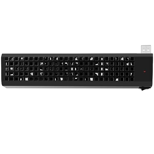 OSTENT USB Cooling Cooler Fan 4-Fan Automatic Temperature Adjustable for Sony PS3 Console