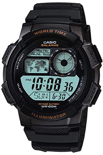 Casio Men’s AE-1000W-1AVDF Sporty Digital Quartz Watch